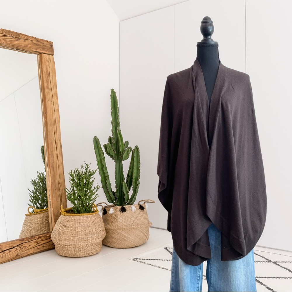 Ann Taylor Open Poncho Sweater Wrap